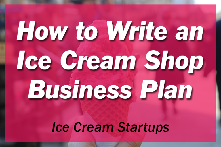 ice cream production business plan